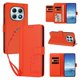 thumbnail image 2 of Funda Cartera Trébol para Xiaomi Redmi Note 15 4G/5G con Ranuras Tarjetas y Carga Inalámbrica Naranja, 2 of 6
