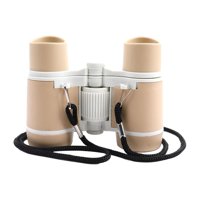 Bothyi - Binoculares Telescópicos Pequeños 4X30 Binoculares Para Niños Juguete Para Senderismo Eventos Deportivos Café Negro