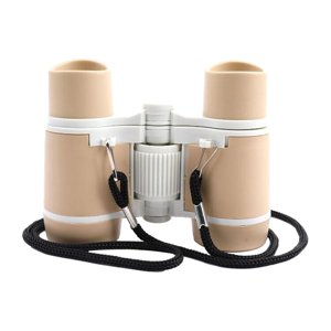 Bothyi - Binoculares Telescópicos Pequeños 4X30 Binoculares Para Niños Juguete Para Senderismo Eventos Deportivos Café Negro