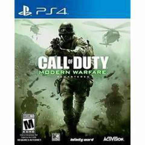 Videojuego Activision Call Of Duty Modern Warfare Ps4