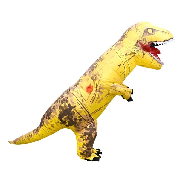 Disfraz Dinosaurio Inflable - Niños y Adultos - Tiranosaurio Rex - Varios Colores - Halloween