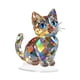 thumbnail image 3 of Estatua De Gato En Miniatura, Bonita Y Moderna Escultura Coleccionable Para Mesa De Fiesta En Casa., 3 of 5