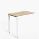 thumbnail image 1 of Lateral para Escritorio Space 50x90 Natura/Blanco, 1 of 3