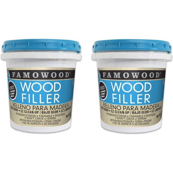 Masilla de Madera FamoWood 2 unidades 680 ml Natural Látex