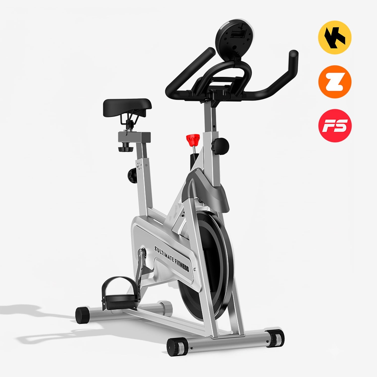 Ultimate Fitness - Bicicleta Spinning Z160 Pro 2.0 Color Blanco