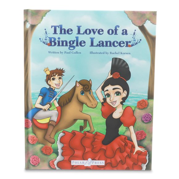 Libro de poesía infantil Love of a Bingle Lancer de Golden Bell Studios