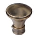 thumbnail image 4 of 1 pieza retro barra varilla polo finials extremos cabezas 28mm f estilo bronce, 4 of 5