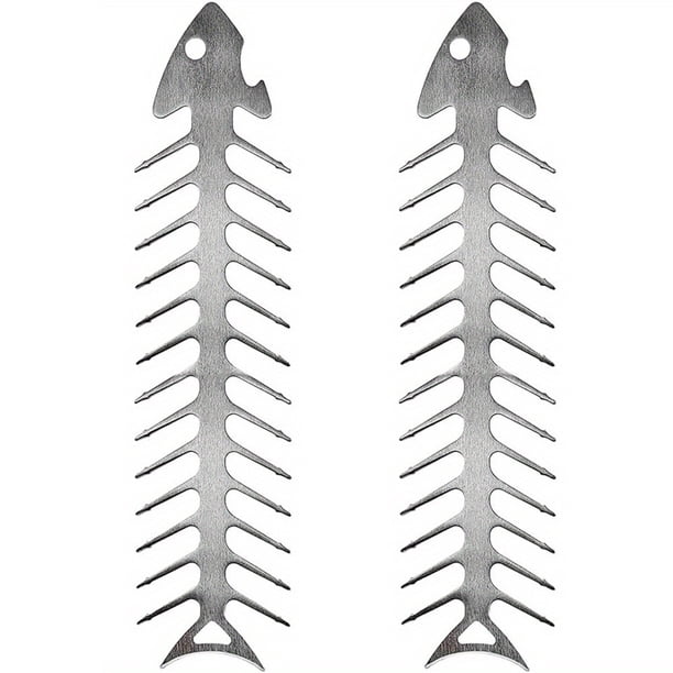 1/2/4pcs BBQ Skewers Stainless Steel Reusable Barbecue Skewers Ideal For Grilling Shish Kabobs Use For Beef Pork Chicken Vegetable And Shrimp Kabobs Aesthetic Room Decor Art Supplies Outdoor Camping P