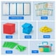 thumbnail image 2 of Caja estocástica Math Manipulatives con base de diez bloques, 143 unidades, 2 of 3