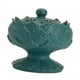thumbnail image 1 of Soporte De Quemador De Cono De Incienso De Cerámica Con Forma De Loto Con Adorno De Tapa Estilo Asiático Verde, 1 of 3