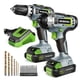 thumbnail image 1 of Kit Taladro Inalámbrico Workpro 20 V Taladro/Destornillador de Impacto, 1 of 3