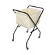thumbnail image 4 of Carro de Lavandería Plegable con Ruedas, Bolsa Interior Extraíble, Altura 82 Cm, Elegante Cesta de Lavandería Multifuncional con Ruedas, Estructura de, 4 of 5