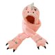 thumbnail image 3 of Adorable 3-en-1 Winter Beanie Hat Bufanda Guantes Para Ni?os Ni?os Ni?as Rosa, 3 of 5
