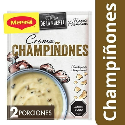 Crema De Champiñones De La Huerta (2 Porciones) Sobre 40 G Maggi