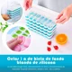 thumbnail image 3 of 3 Cubeteras Hielo Silicona Con Tapa 14 Cubos Apilable Refri, 3 of 8