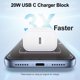 thumbnail image 2 of Adaptador de carga rápida USB-C AJHFZODT de 20W, 2 of 7