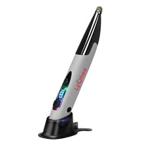 Lychee Lápiz Capacitivo Bluetooth Recargable Pocket Pen Mouse Gris