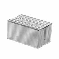 Magideal - Caja De Papel Tisú, Dispensador De Pañuelos Faciales, Dispensador De Servilletas Rectangular, Cubierta De Caja De Pañuelos Para El Hogar, Dormitorio, Argén