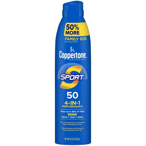 Protector Solar Spray Coppertone SPORT SPF50 8.3 oz