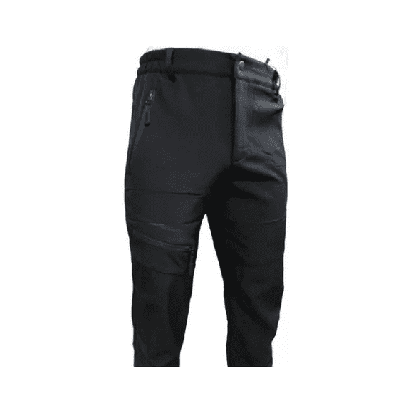 Pantalón outdoor hombre impermeable para nieve, color negro S