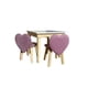 thumbnail image 2 of Set Mesa + 2 Sillas infantil terciopelo, 2 of 4