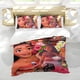 thumbnail image 5 of Moana Princesa Conjunto de sábanas temático, trío de piezas, cómodo y amigable con la piel, diseño único, regalo de decoración para el hogar para familiares, amigos y fans,140cm *210cm, 5 of 6