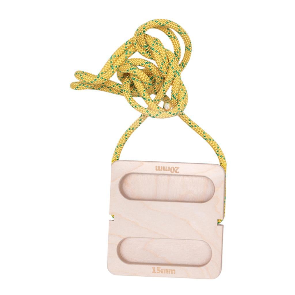 Magideal - Fortalecedor De Dedos Portátil Para Escalada, Entrenamiento De La Parte Superior Del Cuerpo, Tabla De Dedos Para Entrenamiento De Escalada En Roca En