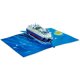 thumbnail image 4 of Tarjeta de Felicitación WOWPAPERART Barco de Crucero 3D Pop‑Up, 4 of 8