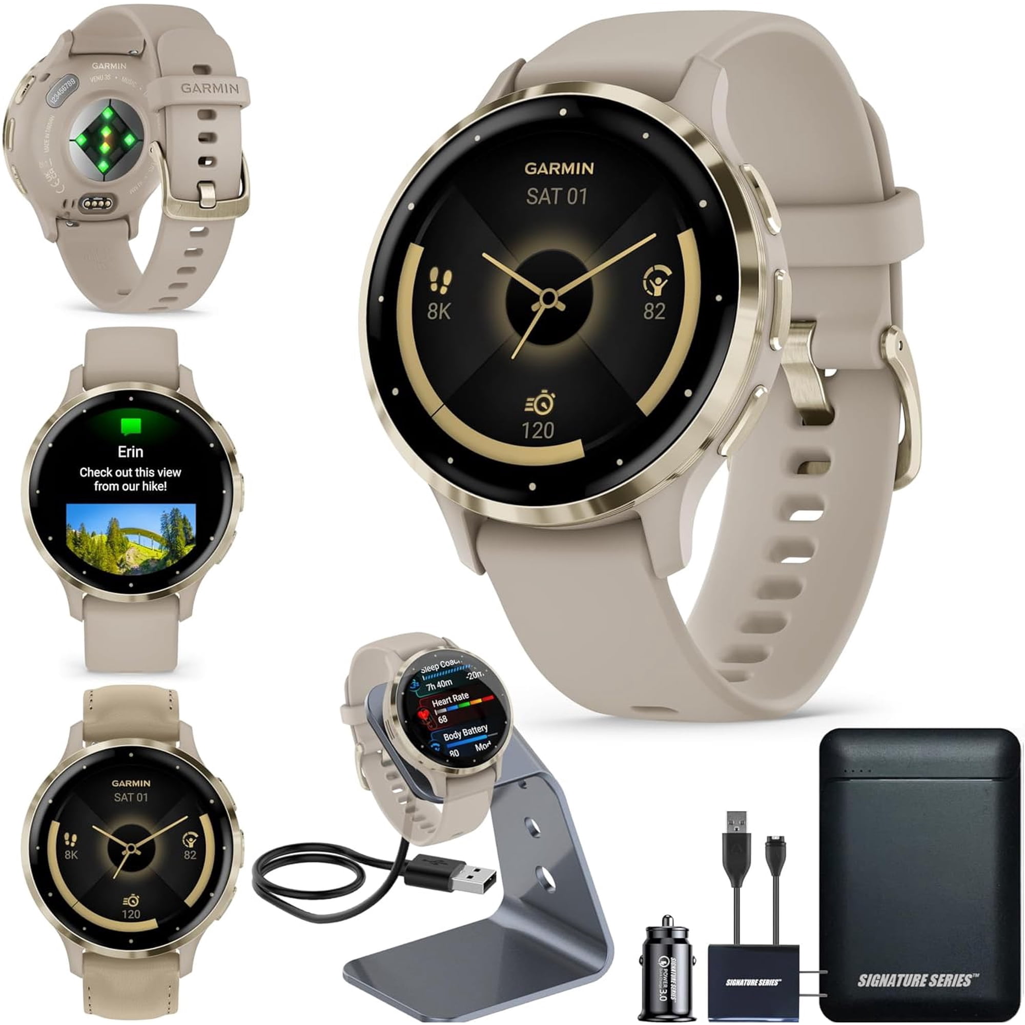 Certified Brands - Batería Garmin Venu 3s Gps Amoled 10d Certificada Para Smartwatch