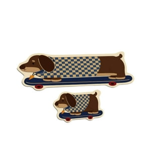 Teng Fei - Alfombras Decorativas Antideslizante Perro