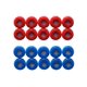 thumbnail image 1 of Sellos Gladhand ROAD SUPERIOR TRUCK PARTS – 10 pares Rojo/Azul, 1 of 7