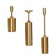 thumbnail image 4 of Candelabro Dorado Moderno Para Decoración De Chimenea De Aniversario, Juego De 3, 4 of 5