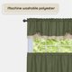 thumbnail image 4 of Juego de cortinas para ventana ACHIM Darcy verde/camel con filtrado de luz, 4 of 6