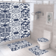 thumbnail image 1 of Set Juego De Baño 4 Piezas Con Cortina Deco Hogar Completo, 1 of 5