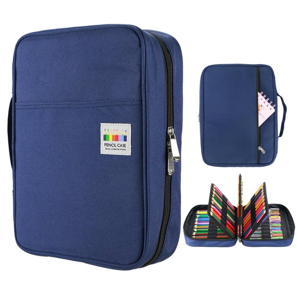 Estuche para lápices YOUSHARES con 220 ranuras para lápices de colores y 145 bolígrafos de gel