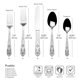 thumbnail image 3 of Juego de cubiertos Towle Everyday Pueblo de acero inoxidable, 20 piezas, 3 of 6
