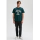 thumbnail image 4 of Polera Hombre Print College Verde, 4 of 4
