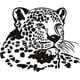 thumbnail image 1 of Decomural Leopard Head Big Cats WS-15872, 1 of 2