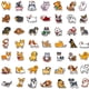 thumbnail image 3 of Stickers De Perro Lindo 100 Piezas Vinil Impermeable Para Regalos, 3 of 6
