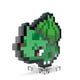 thumbnail image 1 of Legos y Bloques Bulbasaur Píxel Art Pokémon - Juguete Armable - MEGA., 1 of 3