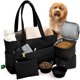 thumbnail image 1 of Bolso de Viaje para Perro rubyloo Puffer Tote con Comederos y Almacenaje, 1 of 8