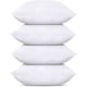 thumbnail image 1 of Juego de ropa de cama Throw Pillows Utopia de 4 unidades, color blanco, 50 x 50 cm, 1 of 7