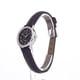 thumbnail image 2 of Funda de piel negra para mujer Watch Timex Easy Reader, tono plateado, 2 of 5