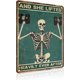 thumbnail image 1 of Letrero estaño metal gimnasio no dejas entrenar envejeces vintage arte pared hogar boxeo club 30x40cm, 1 of 6