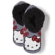 thumbnail image 1 of Calcetines tipo pantuflas Hello Kitty de piel de peluche para mujer con antideslizantes, 1 of 1