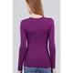 thumbnail image 2 of Camiseta Mujer Elasticada Manga Larga Interior Polar 5523, 2 of 2