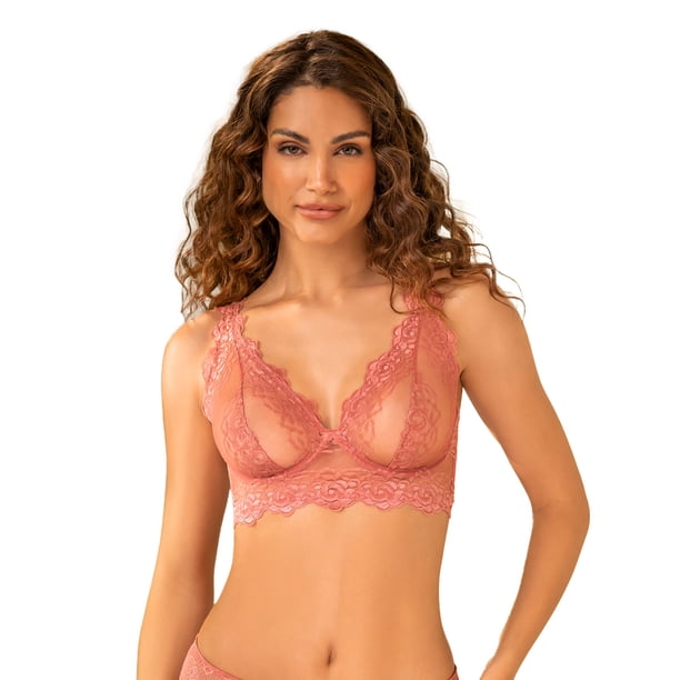Sostén tipo Bralette en Encaje y Transparencias 011967