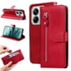 thumbnail image 5 of Funda con Cremallera para Xiaomi Poco M7 Pro 5G, Carcasa Cartera de Cuero PU con Soporte y Tarjetero, 5 of 5