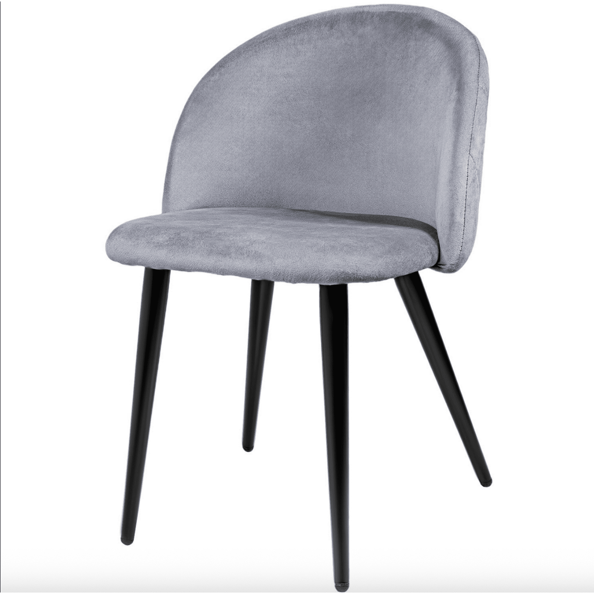 Habita2 Chile - Silla Nordic Sitial Felpa Black - Gris