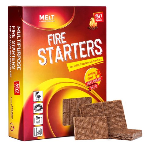 Fire Starter Squares Melt Candle Company 160 Piezas